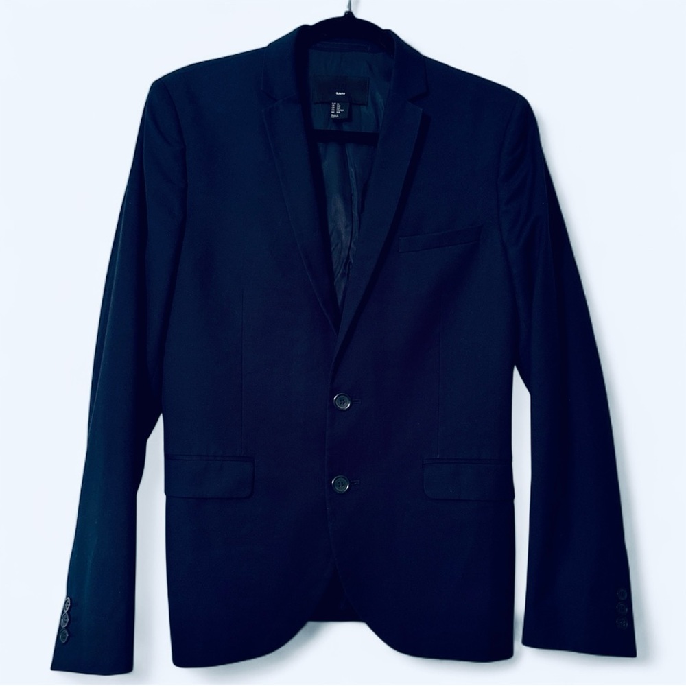 H&M Elegant Navy Men's Blazer